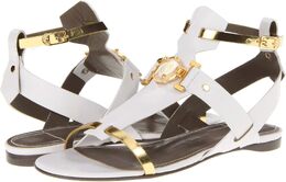 Versace Collection: Белые сандалии 