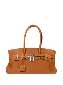 Hermès Pre-Owned: Серебристая сумка 