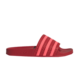 Adidas: Красные шлёпанцы  Adilette