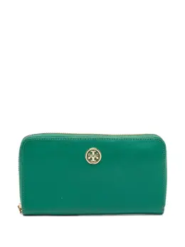 Tory Burch: Зелёный кошелёк 