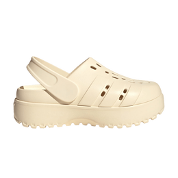 Adidas: Белые сабо  Adilette