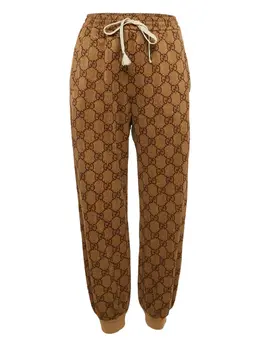 Gucci Pre-Owned: Коричневые брюки 