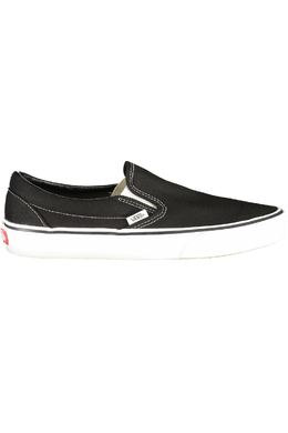 Vans: Чёрные мокасины 