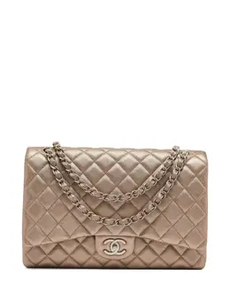 CHANEL Pre-Owned: Бежевая сумка 