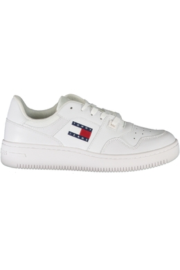 Tommy Hilfiger: Белые кроссовки 
