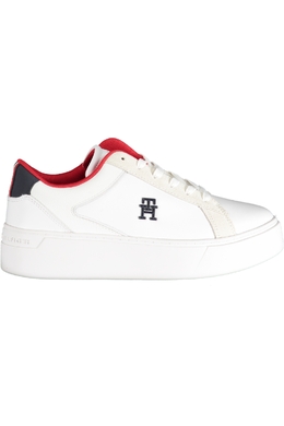 Tommy Hilfiger: Белые кроссовки 