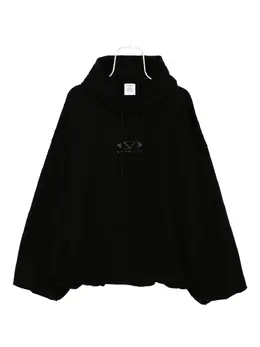 VETEMENTS: Чёрная толстовка 