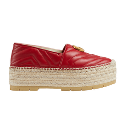 Gucci: Красные мокасины  GG