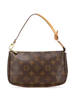Louis Vuitton Pre-Owned: Коричневая сумка 