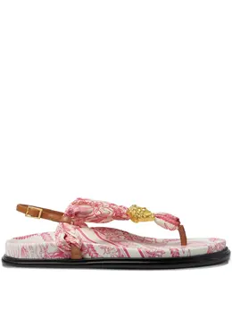 Versace: Розовые сандалии  La Medusa