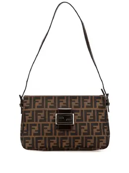 Fendi Pre-Owned: Коричневая сумка 
