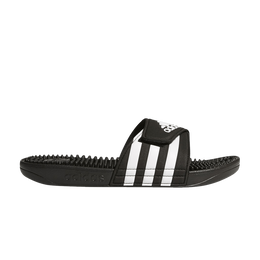 Adidas: Чёрные шлёпанцы 