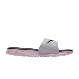Nike: Розовые шлёпанцы  Benassi