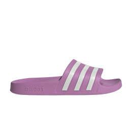 Adidas: Фиолетовые шлёпанцы  Adilette Aqua
