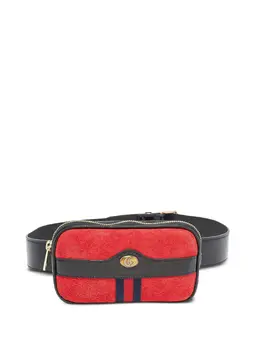 Gucci Pre-Owned: Красная поясная сумка 
