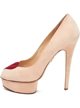Charlotte Olympia: Розовые туфли 