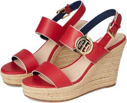 Tommy Hilfiger: Красные сандалии 