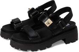 Steve Madden: Чёрные сандалии 