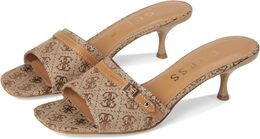 GUESS: Коричневые сандалии 
