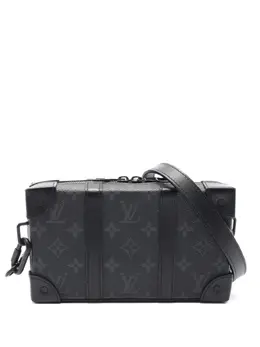 Louis Vuitton Pre-Owned: Чёрная сумка через плечо 