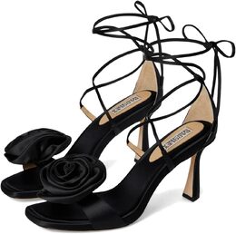 Badgley Mischka: Чёрные сандалии 