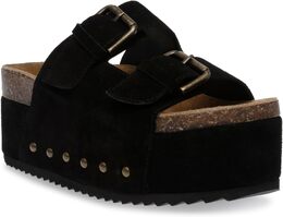 Steve Madden: Чёрные сандалии 
