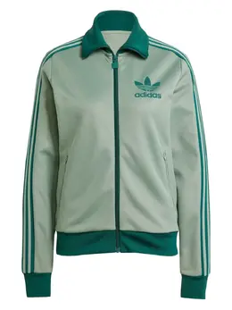 adidas: Зелёный свитшот  Beckenbauer