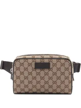 Gucci Pre-Owned: Бежевая сумка через плечо 