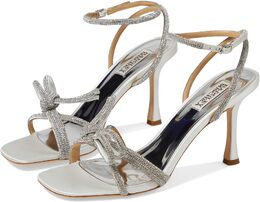 Badgley Mischka: Белые сандалии 