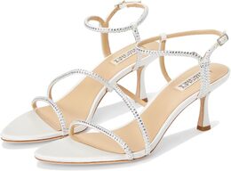Badgley Mischka: Белые сандалии 