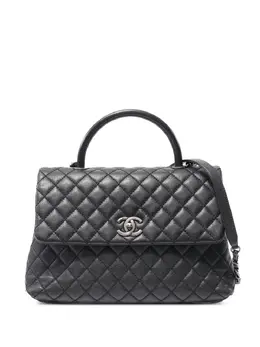 CHANEL Pre-Owned: Чёрная сумка 