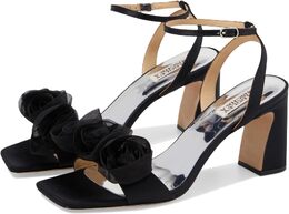 Badgley Mischka: Чёрные сандалии 