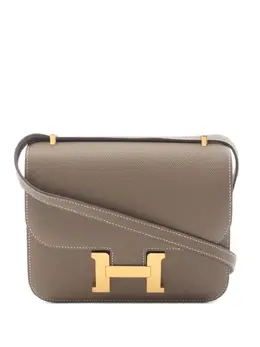 Hermès Pre-Owned: Серая сумка через плечо 