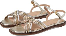 Cole Haan: Серебристые сандалии 