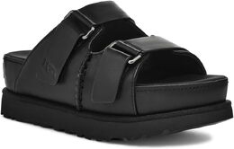 UGG: Чёрные сандалии 