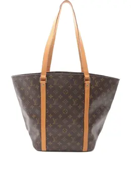 Louis Vuitton Pre-Owned: Коричневая сумка-шоппер 