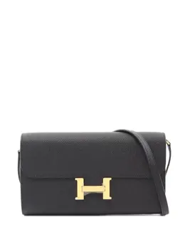 Hermès Pre-Owned: Чёрная сумка через плечо 