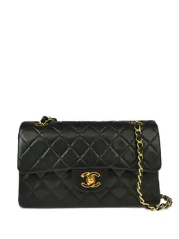 CHANEL Pre-Owned: Чёрная сумка 