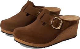 Birkenstock: Тёмные туфли 