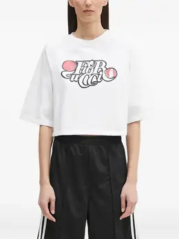 Fiorucci: Топ с принтом 