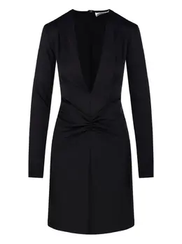 Victoria Beckham: Платье с v-образным вырезом 