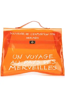Hermès Pre-Owned: Оранжевая сумка 