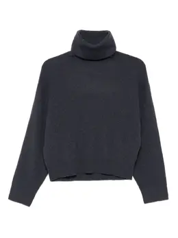 Brunello Cucinelli: Синий свитер 