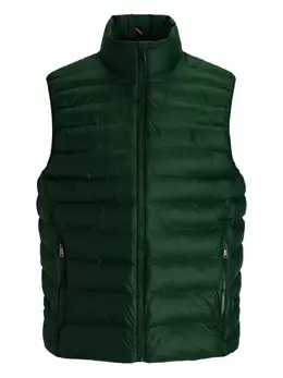 Polo Ralph Lauren: Зелёный жилет 