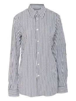 Helmut Lang Pre-Owned: Рубашка в полоску 