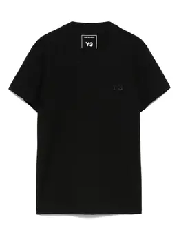 Y-3: Футболка с коротким рукавом 