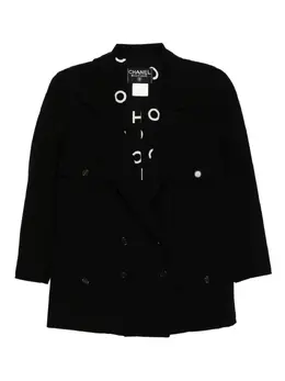 CHANEL Pre-Owned: Двубортный жакет 