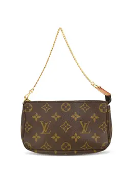Louis Vuitton Pre-Owned: Коричневая сумка 