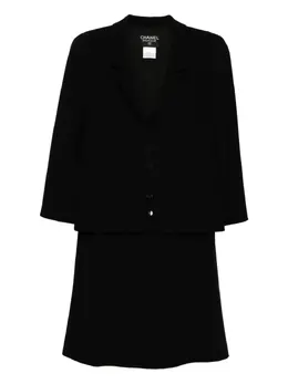 CHANEL Pre-Owned: Чёрный костюм 