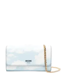 Moschino: Кошелёк с принтом 